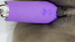 sexy pussy wife using vibrator on her pussy
