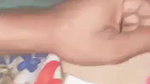 sexy Desi girl boob pressing and pussy fucking