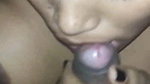 sexy cute Desi girl sucking fat dick of BF