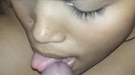 sexy cute Desi girl sucking fat dick of BF