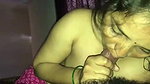 hairy Hindutani guy getting his dick sucked by maid