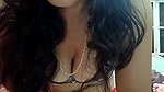 horny Bhabhi fingering pussy on selfie cam