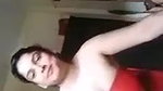 beautiful Bengali Muslim wife showing her big boobs