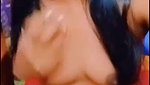sexy Indian girl playing with her small tits