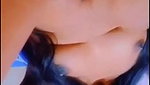 sexy Indian girl playing with her small tits