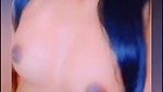 sexy Indian girl playing with her small tits