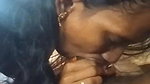 Tamil GF deep throating big dick of BF