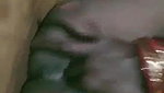 Dehati Bhabhi fingering pussy and asshole on selfie cam