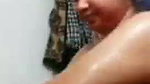 small boobs Bengali girl bathing nude