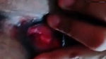 Young girl fingering and showing in VC