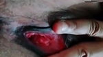 Young girl fingering and showing in VC