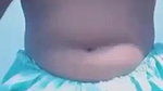 cute girl showing Bf front of sleeping sister
