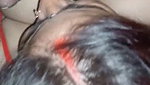 Dehati Bhabhi sucking dick with cream