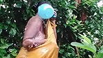 naughty Dehati wife bathing nude outdoors