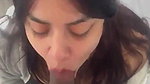 Beautiful Horny Babe Giving Blowjob