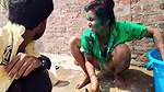 Babu ki Baby Vlogs Hot Bath After Playing Holi