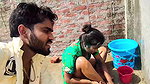 Babu ki Baby Vlogs Hot Bath After Playing Holi