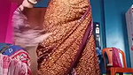 Bengali Boudi Saree Wearing And Ass Show