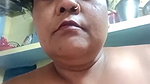 very fatty aunty showing her black pussy