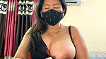 88pink 1 flower dress boobs open nepali randi bhabhi