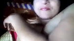 busty Bengali Bhabhi showing her bald pussy
