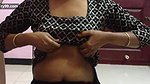 Desi Wife Playing With Tits
