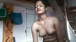 bengali cute girl dress change and nude showing to lover self recorded clip