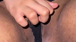 Chubby babe showing pussy while blindfolded