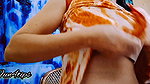 Bad girl flashing boobs to earn extra cash