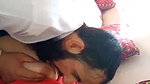 Muslim man sucking boobs and pressing