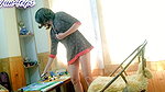 Beautiful Web Cam Session Goal Achieved Tearing Cloths!