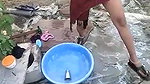naina bathing