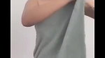 Beautiful Girl Showing Bathing Shaving Armpit