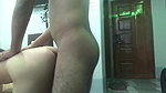 big ass Asian girl got fucked by her best friend before going to work