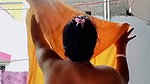 Tanker Village Milf After Bath Changing Clothes Showing For Lover
