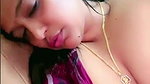 Desi Telugu girl Anu nipple show  taking