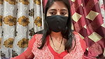 Beautiful Bhabhi boobs pressing and talking