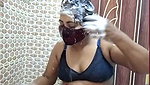 Hot girl bathing and show Boobs