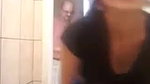 using vibratory in public place and fucking in public bathroom part 2