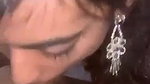 Shy babe giving blowjob