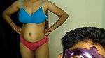 Threesome live showing in VC and Blowjob