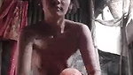skinny Bangladeshi village girl