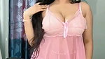 Indian girl rubing her pussy and Pressing Boobs