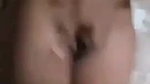 Village girl fingering and showing her black beauty