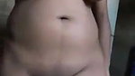 Village girl fingering and showing her black beauty