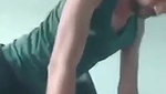 I fucked her with both legs spread wide