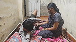 The maid was fucked by the driver of the house