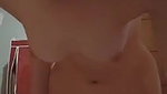 Slim Young Girl Stripping Dancing Showing Asshole