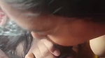 Beautiful Innocent Face Girl Giving Blowjob