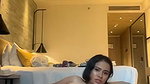 Indian airhostess fingering